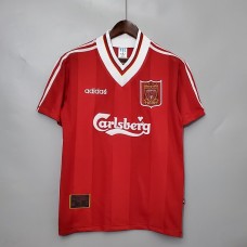 Liverpool 95/96 Home Red Soccer Jersey